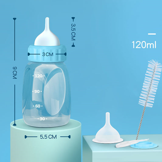 Pet Feeding Bottle with Pacifier