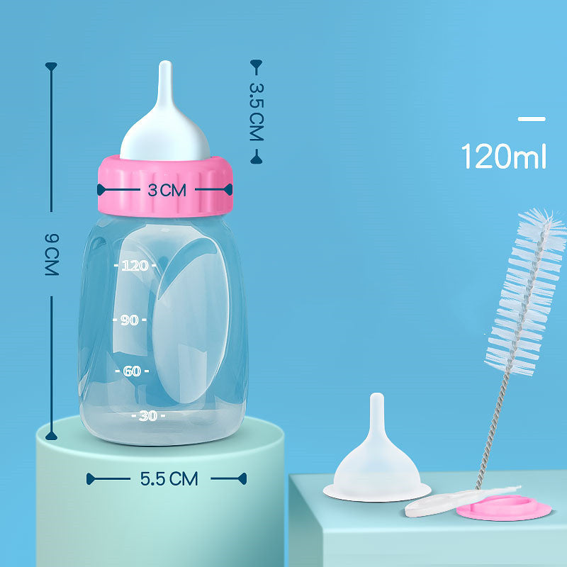 Pet Feeding Bottle with Pacifier