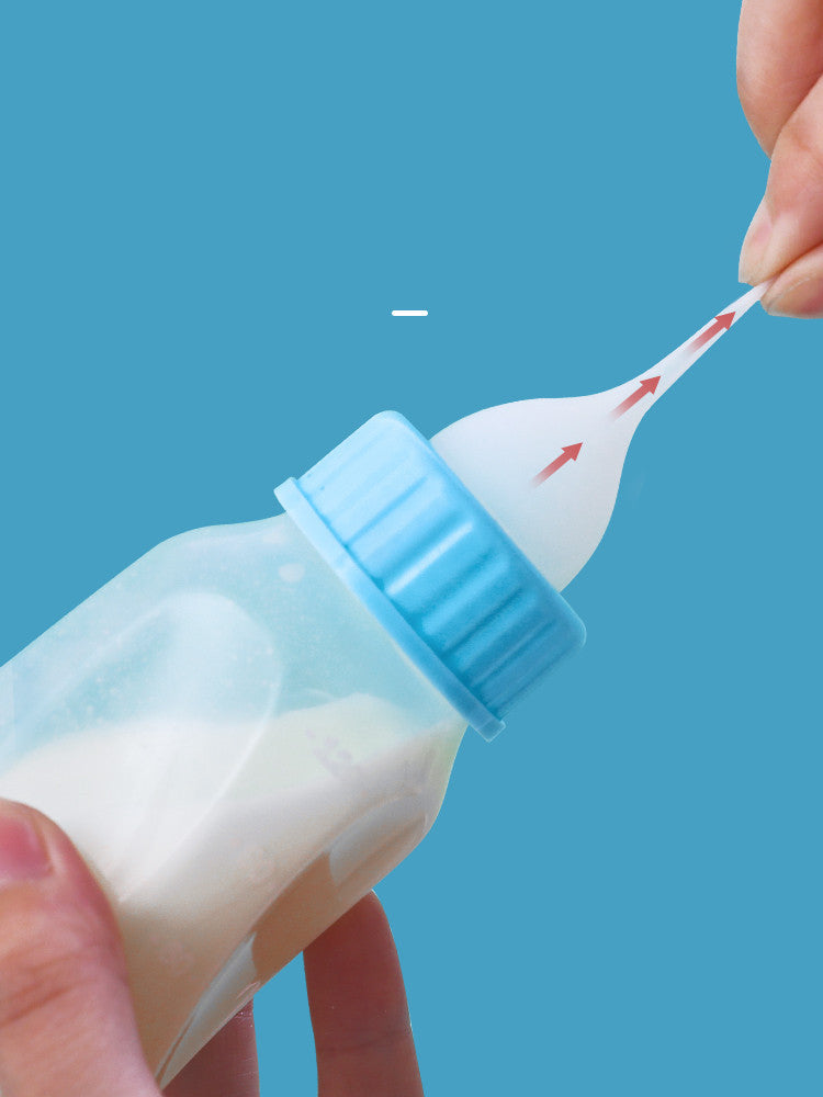 Pet Feeding Bottle with Pacifier