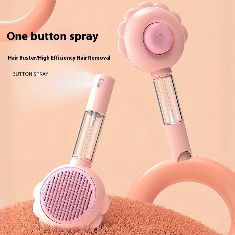 SelfClean Grooming Brush