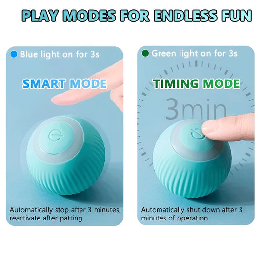 Interactive Smart Cat Chase Ball Toy