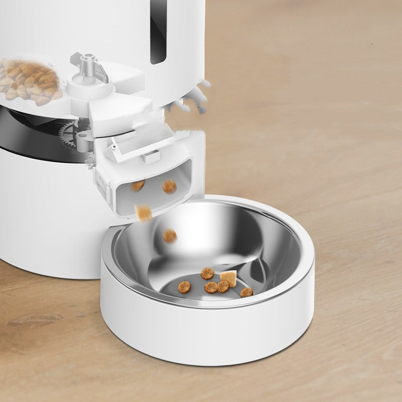 Automatic Double Bowl Cat Feeder