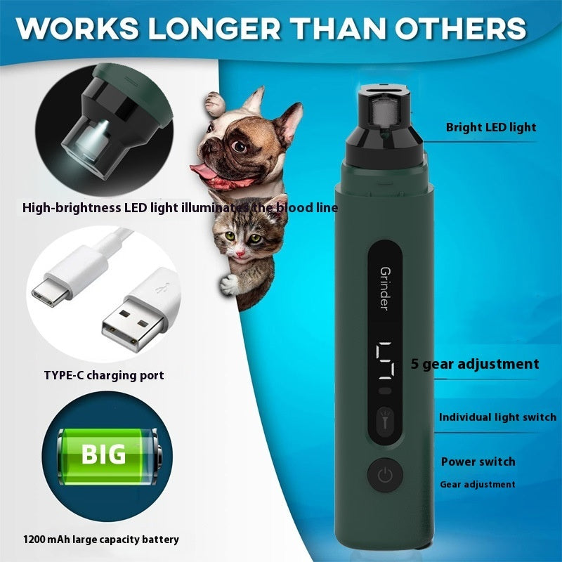 QuietPaw Nail Grinder
