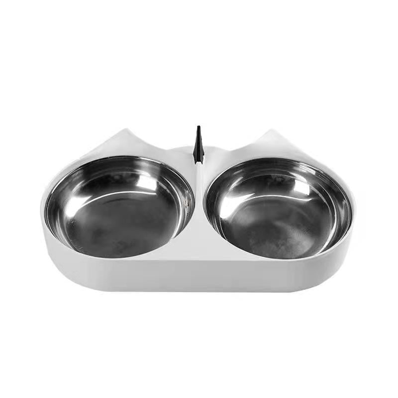 Automatic Double Bowl Cat Feeder