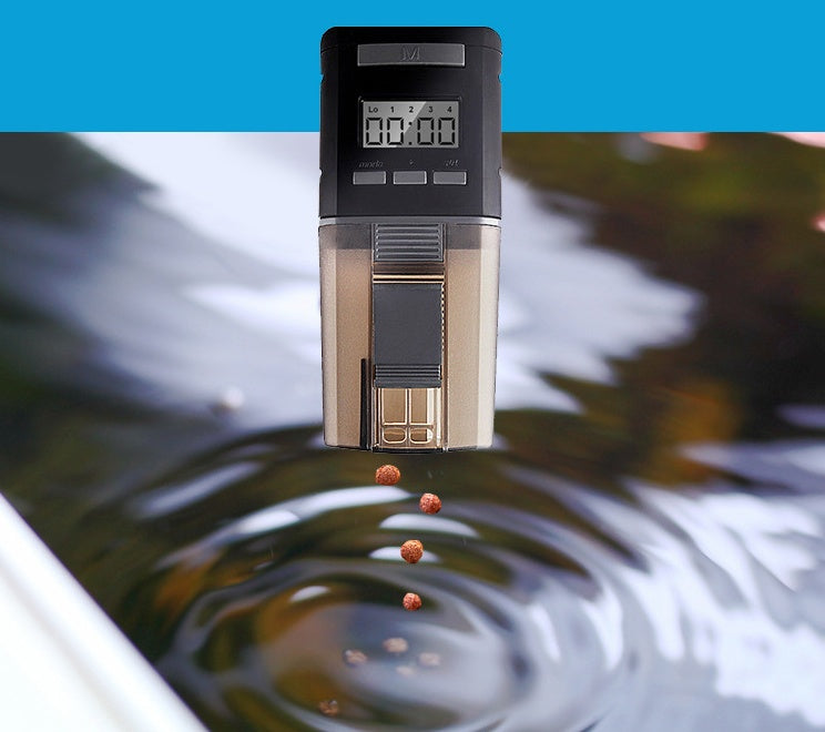 Automatic Fish Feeder for Goldfish & Koi
