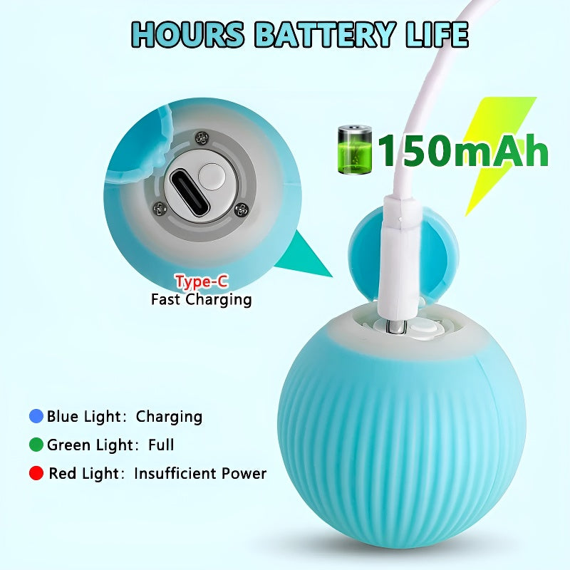 Interactive Smart Cat Chase Ball Toy