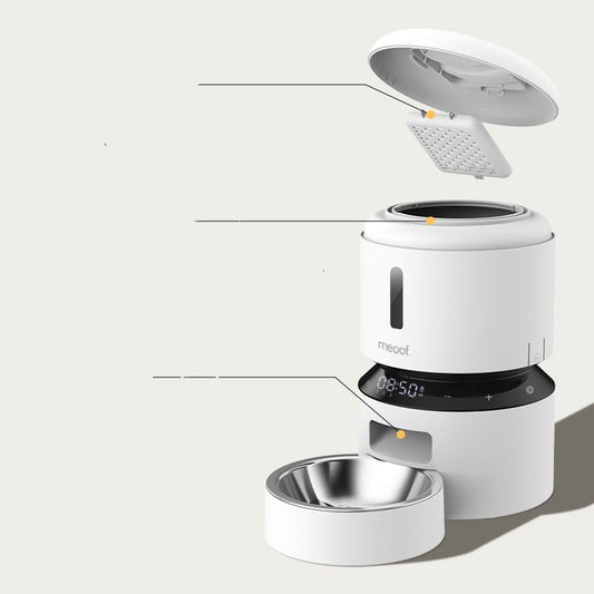 Automatic Double Bowl Cat Feeder