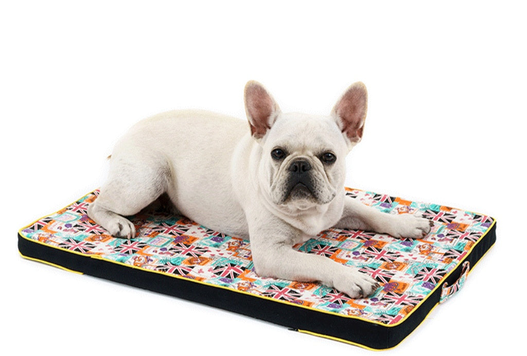 Thick Canvas Dog Bed Mat