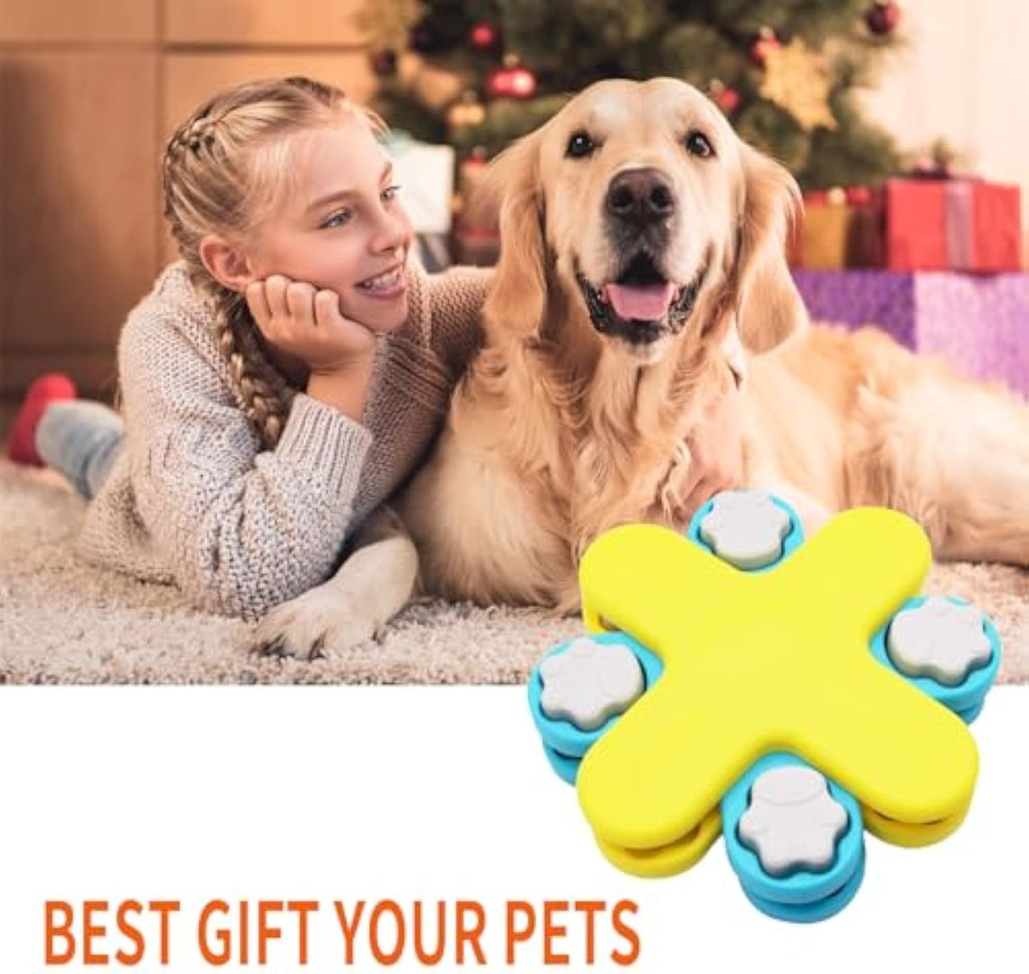 interactive Dog Puzzle Feeder Toy